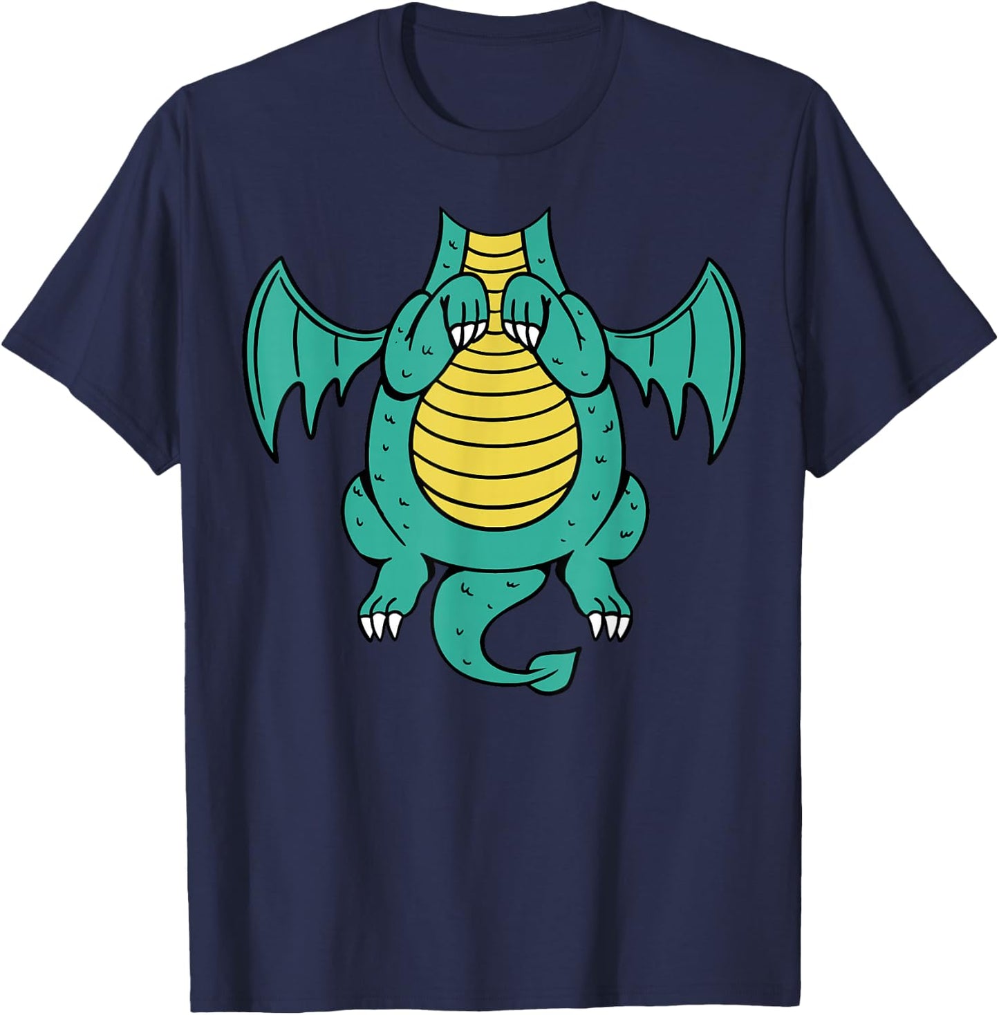 Drachenkostüm Drache Drachen Kostüm Kind Erwachsene Kinder T-Shirt - T-Shirt | Navy