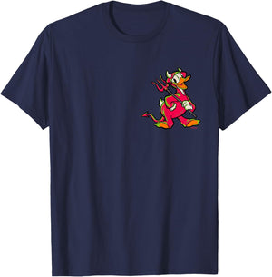 Disney 100 Donald Duck Halloween Classic Devil Costume D100 T-Shirt - T-Shirt | Navy