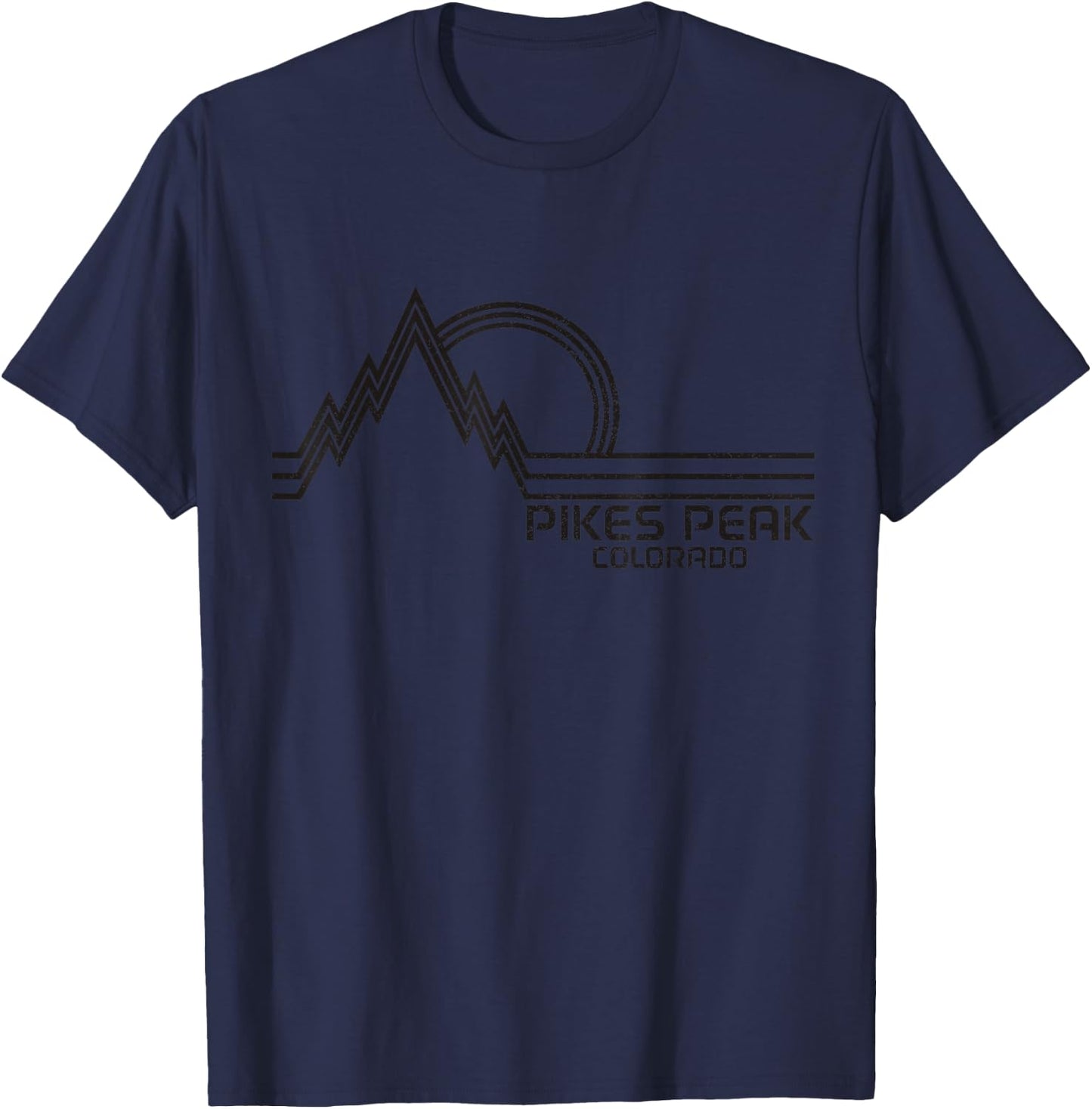 Souvenir Pikes Peak, Colorado T-Shirt - T-Shirt | Navy