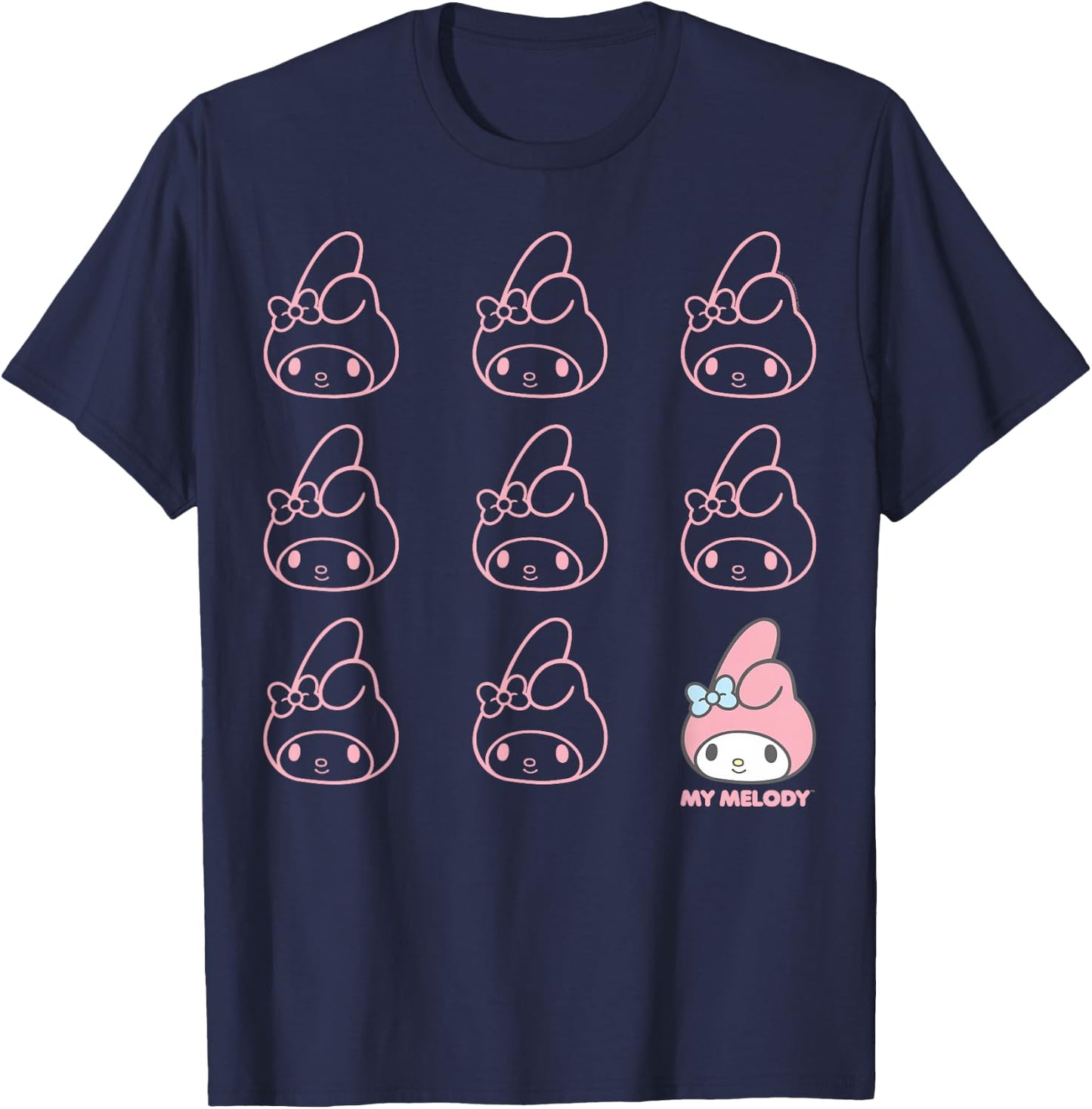 My Melody Real T-Shirt - T-Shirt | Navy