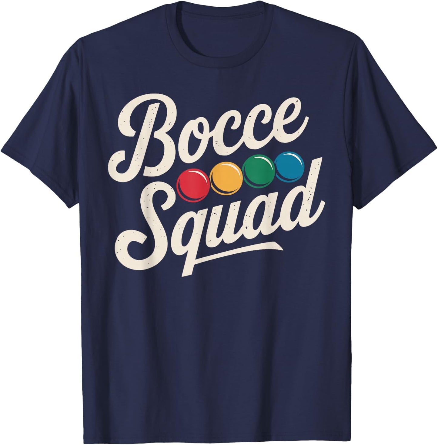 Bocce Squad Bocce Ball T-Shirt - T-Shirt | Navy