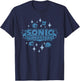 Sonic the Hedgehog, Sonic Superstars - Iconic (Blue) T-Shirt - T-Shirt | Navy