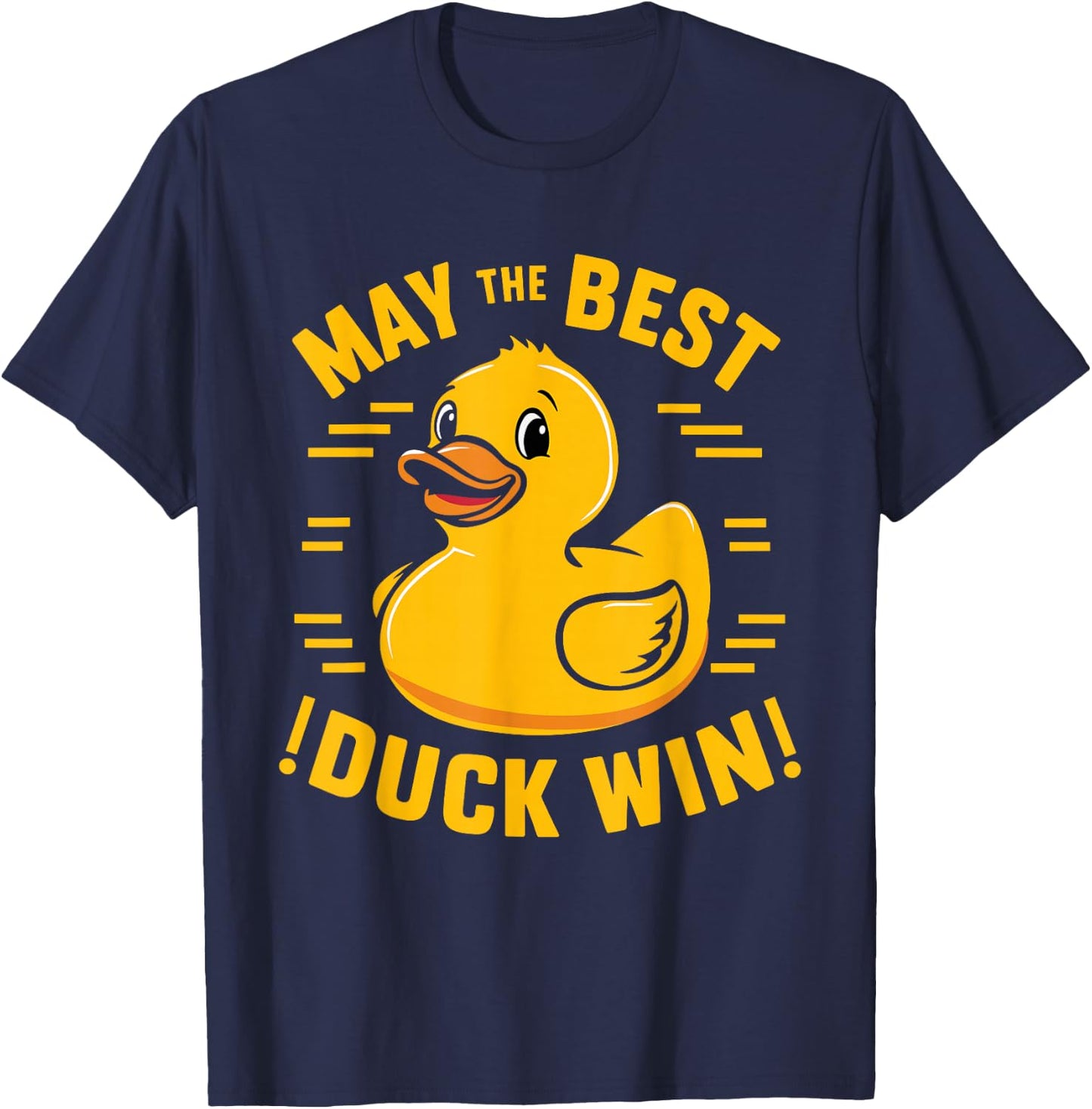 Rubber Duck Racing Team Family Competition Race T-Shirt - T-Shirt | Navy