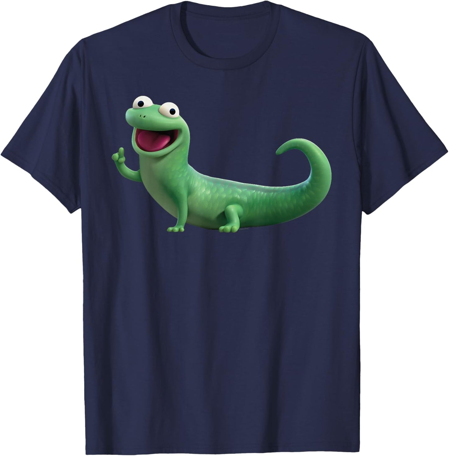 Disney & Pixar's Hoppers Tom Lizard Big Pose T-Shirt - T-Shirt | Navy