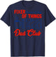 (On Back) Fixer of Things Dads Club Daddy Knower of Stuff T-Shirt - T-Shirt | Navy
