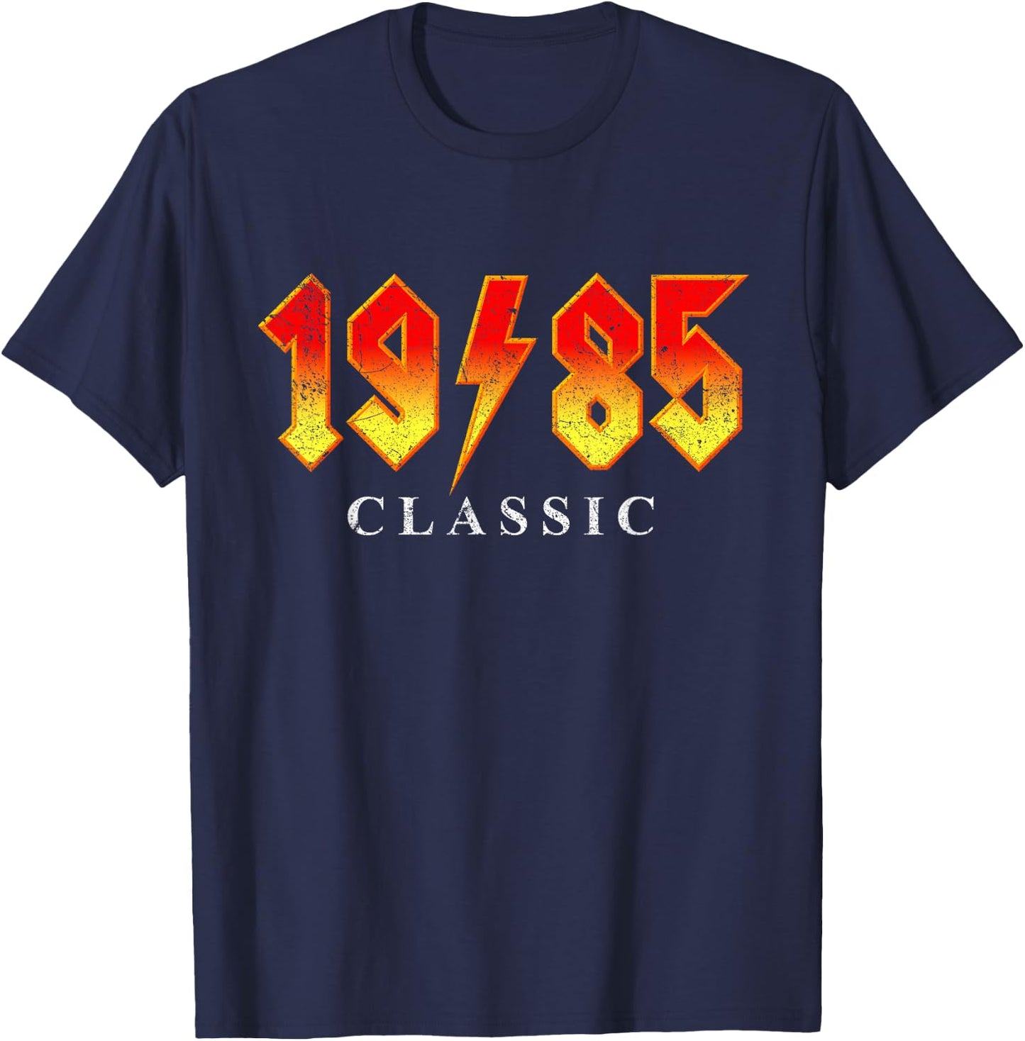 Vintage 1985 Classic Rock Legend 40 Year Old 40th Birthday T-Shirt - T-Shirt | Navy