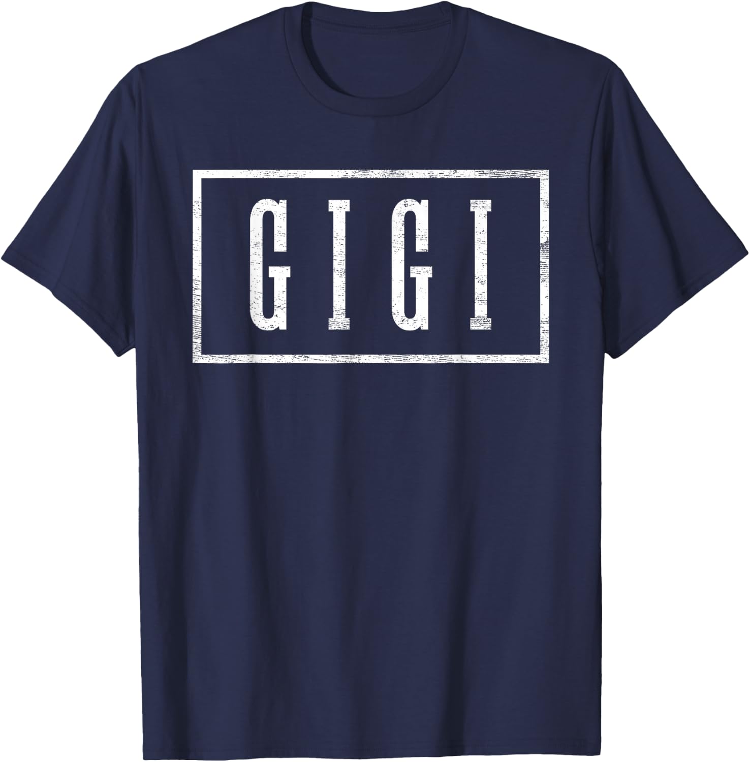 Gigi - Sleek Framed Design Mother's Day Gigi T-Shirt - T-Shirt | Navy