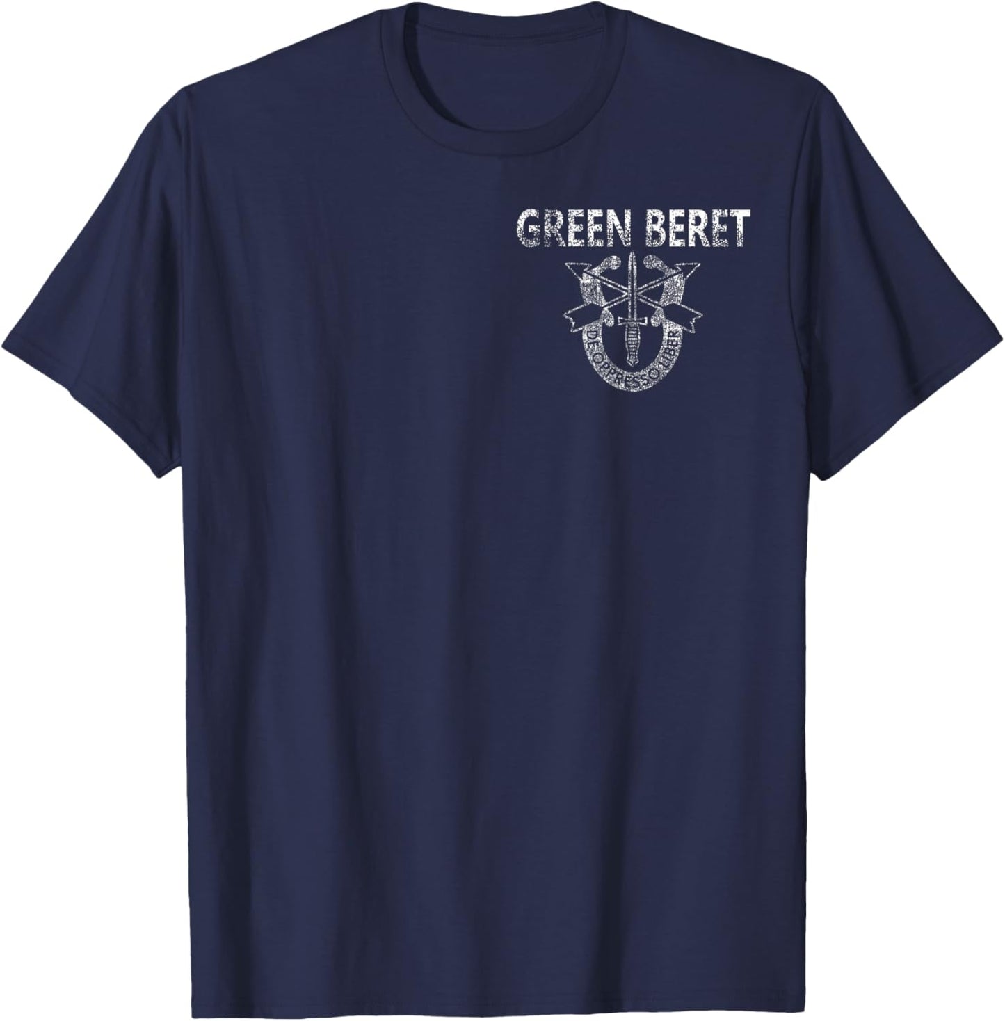 Green Beret Threat - RELAXED FIT T-Shirt - T-Shirt | Navy