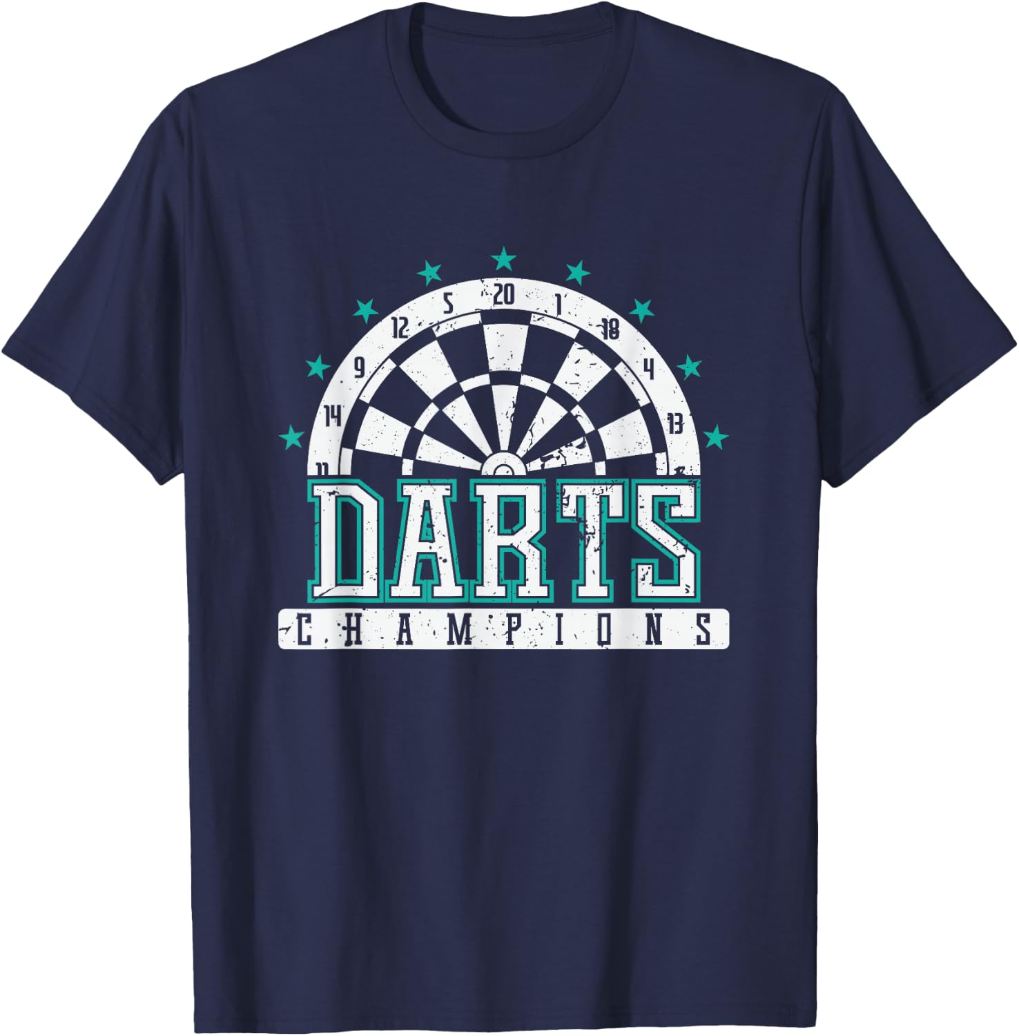 Darts Champion T-Shirt - T-Shirt | Navy