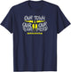 San Antonio Brahmas - Our Town Our Team Our Herd - UFL T-Shirt - T-Shirt | Navy