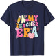 In My Teacher Era First Day Of School Back To School Retro T-Shirt - T-Shirt | Navy