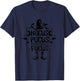 Halloween Hocus Pocus Everybody Focus Funny T-Shirt - T-Shirt | Navy