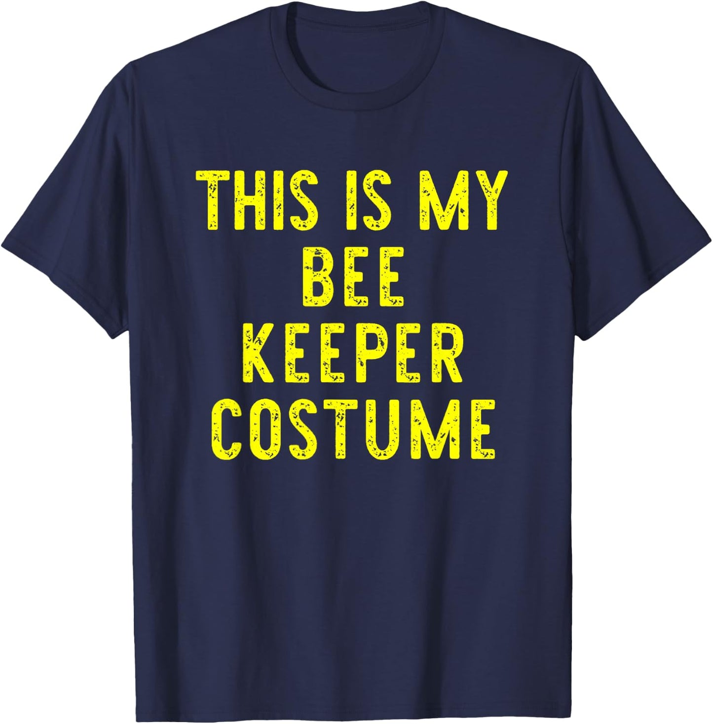 This is My Bee-Keeper Costume Halloween Simple Kid Beekeeper T-Shirt - T-Shirt | Navy