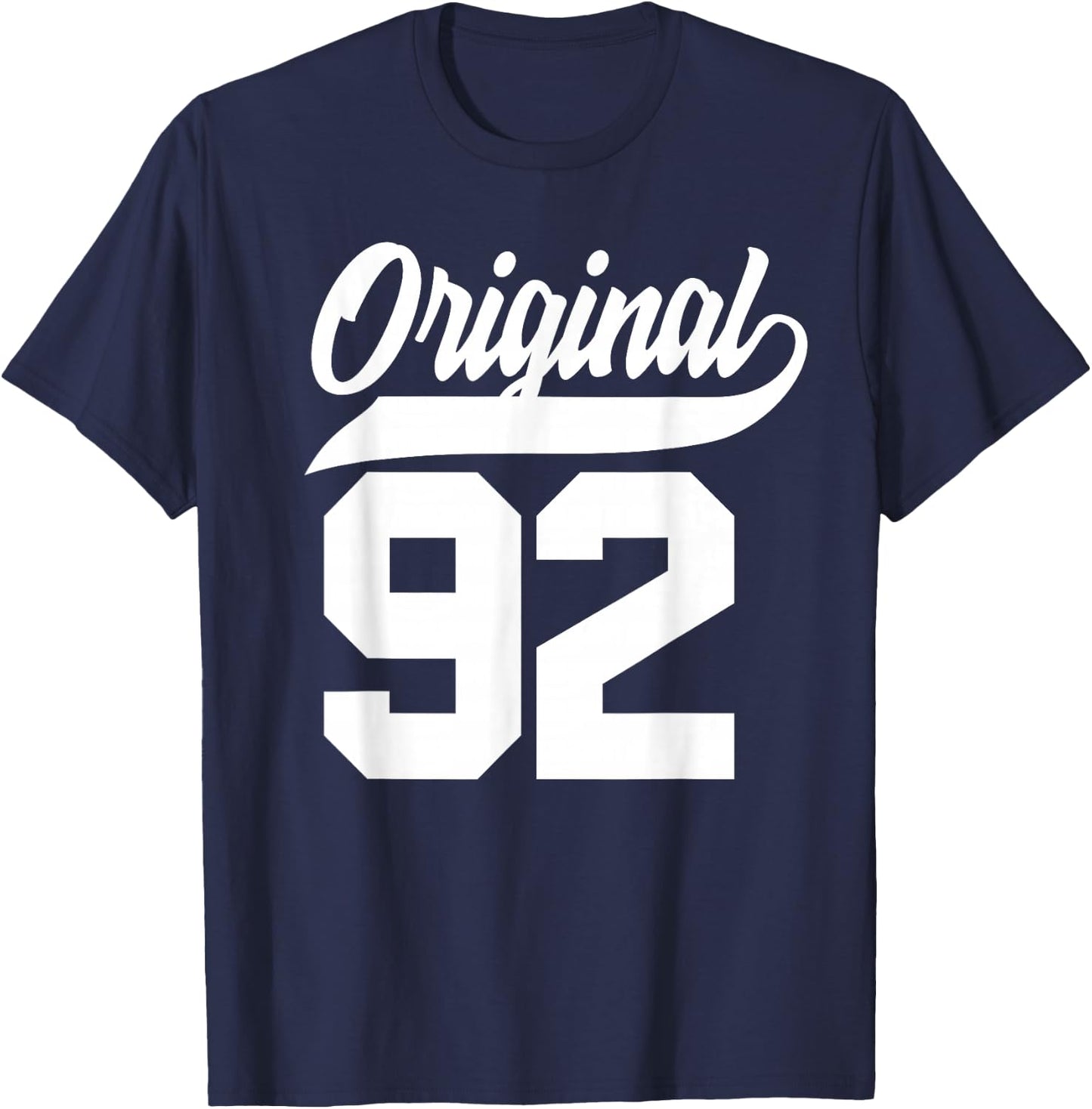 33rd Birthday Gift Man Woman Original Vintage 1992 T-Shirt - T-Shirt | Navy
