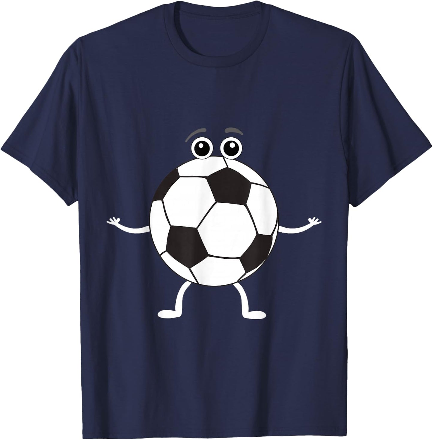 Lustiges Kostüm für Fußballspieler Fußball Kostüm Fußball T-Shirt - T-Shirt | Navy