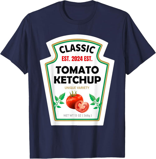 Red Ketchup DIY Costume Matching Couples Groups Halloween
