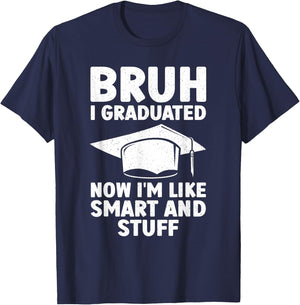 Funny Graduation Design Boys Graduate Graduation T-Shirt - T-Shirt | Navy