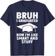 Funny Graduation Design Boys Graduate Graduation T-Shirt - T-Shirt | Navy