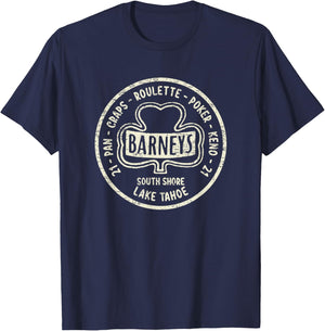 Lake Tahoe Vintage Advertisement T-Shirt - T-Shirt | Navy