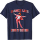 Dance Like Nobody's Watching Flamingo Costume T-Shirt - T-Shirt | Navy