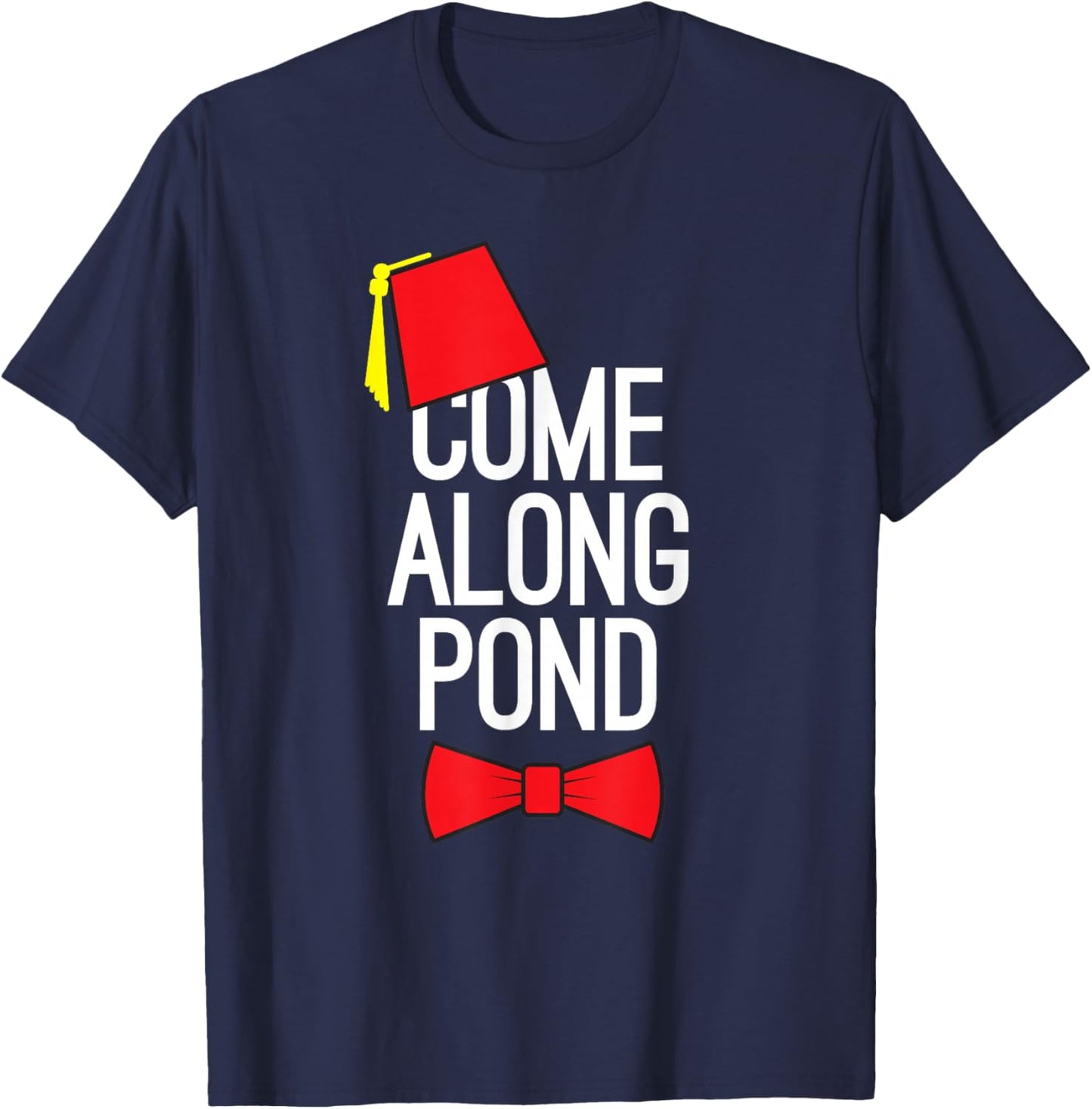 Come Along Pond Raggedy Man Goodbye T-Shirt - T-Shirt | Navy