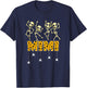 Spooky Skeleton Halloween Mimi Grandma T-Shirt - T-Shirt | Navy