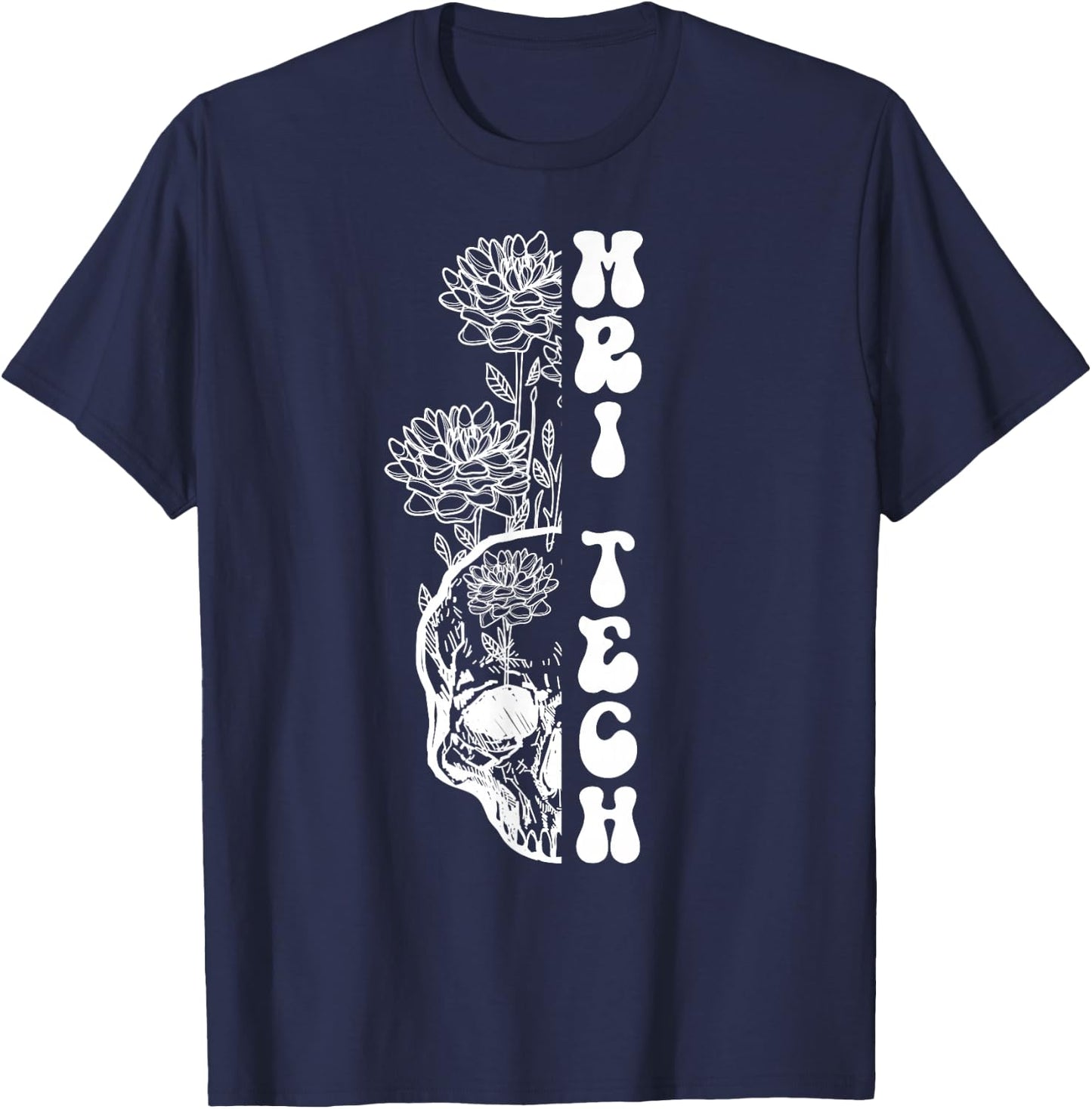 Groovy MRI Tech MRI Technologist T-Shirt - T-Shirt | Navy