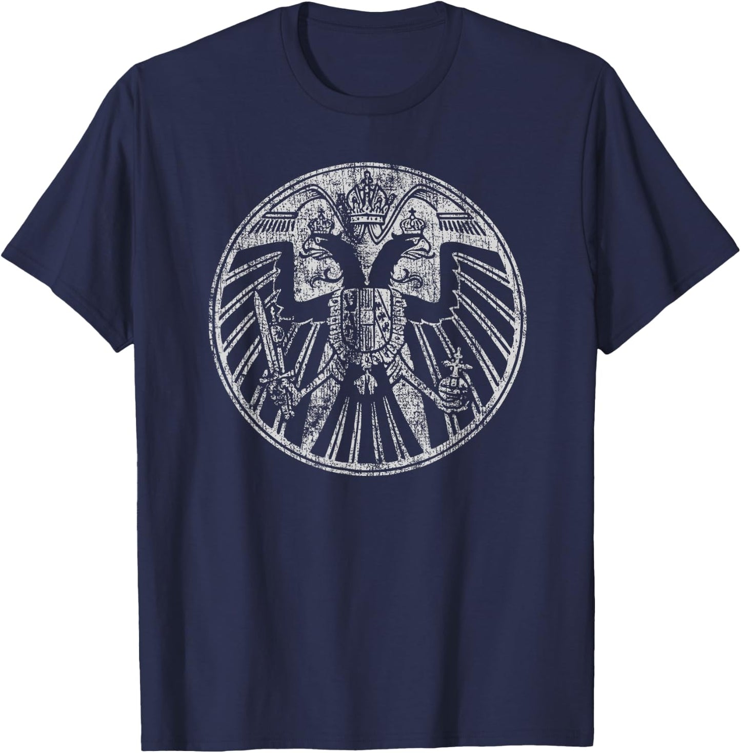 Deutschland Shirt Prussian Germany Holy Roman Empire T-Shirt - T-Shirt | Navy