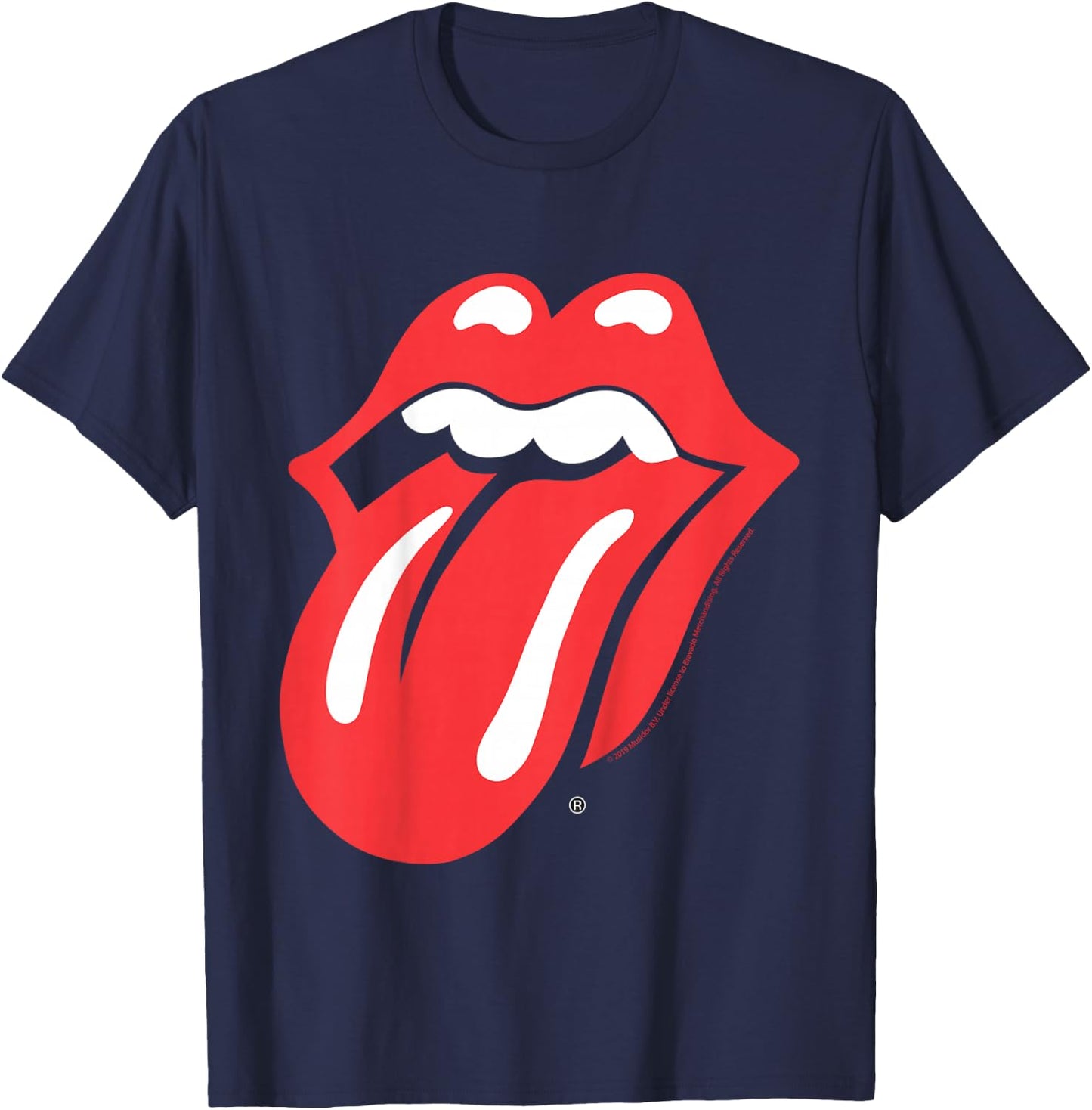 Children's The Classic Tongue of the Rolling Stones, black T-Shirt - T-Shirt | Navy