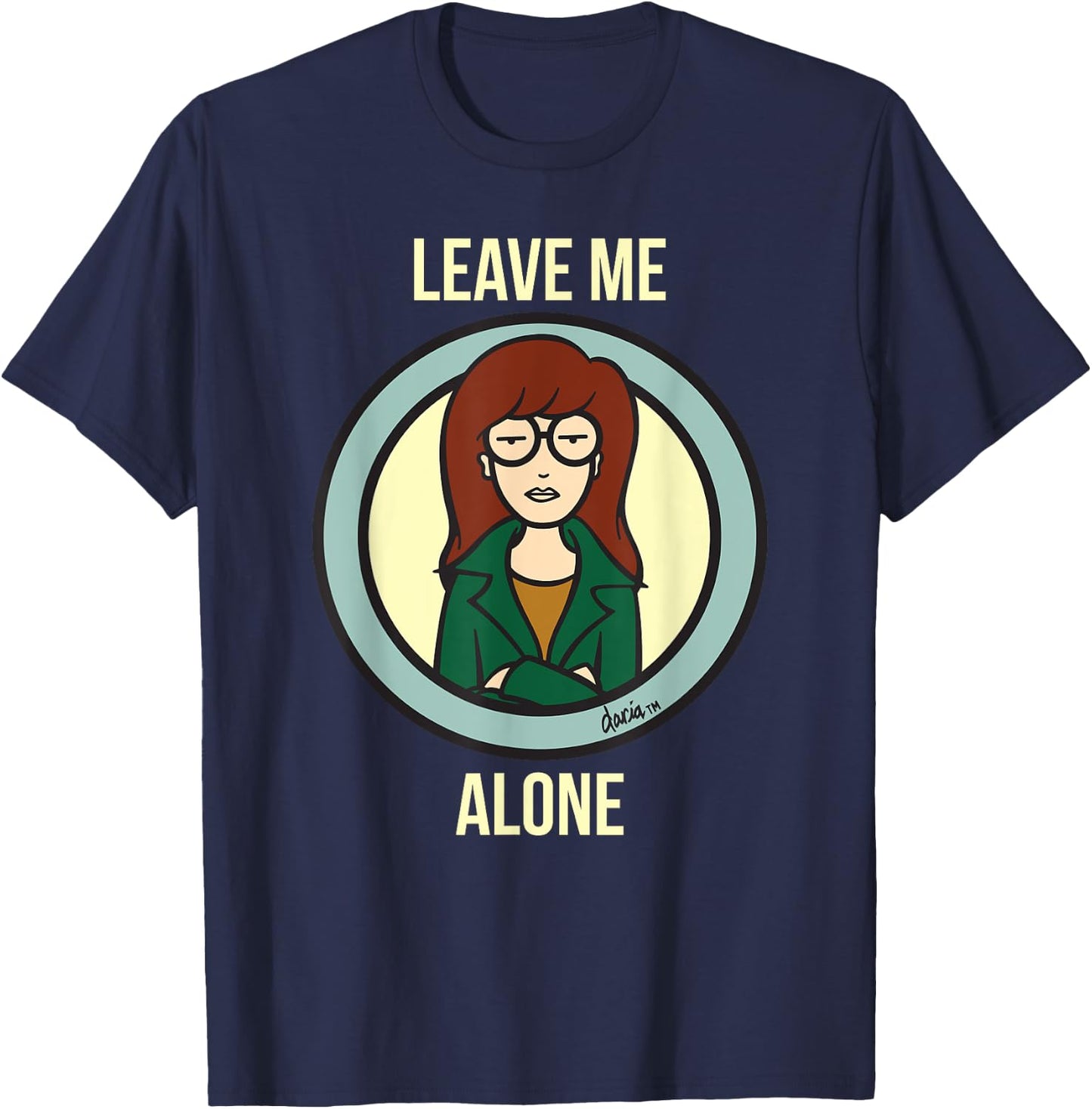 Mademark x Daria - Leave Me Alone Daira T-Shirt - T-Shirt | Navy