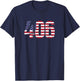 406 Montana Area Code T-Shirt - T-Shirt | Navy