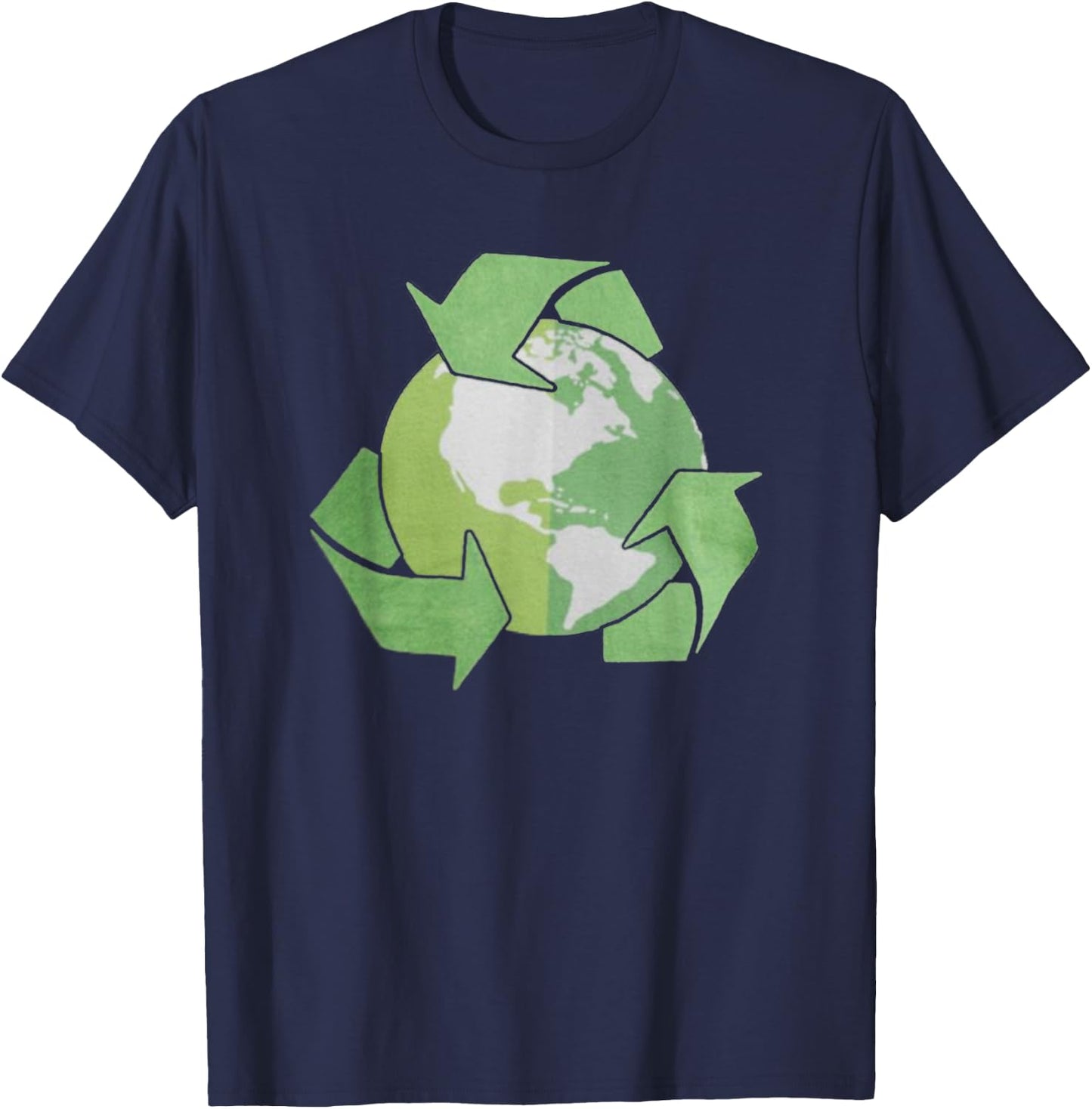 Recycle shirt for , recycle for girls, recycle for boys T-Shirt - T-Shirt | Navy
