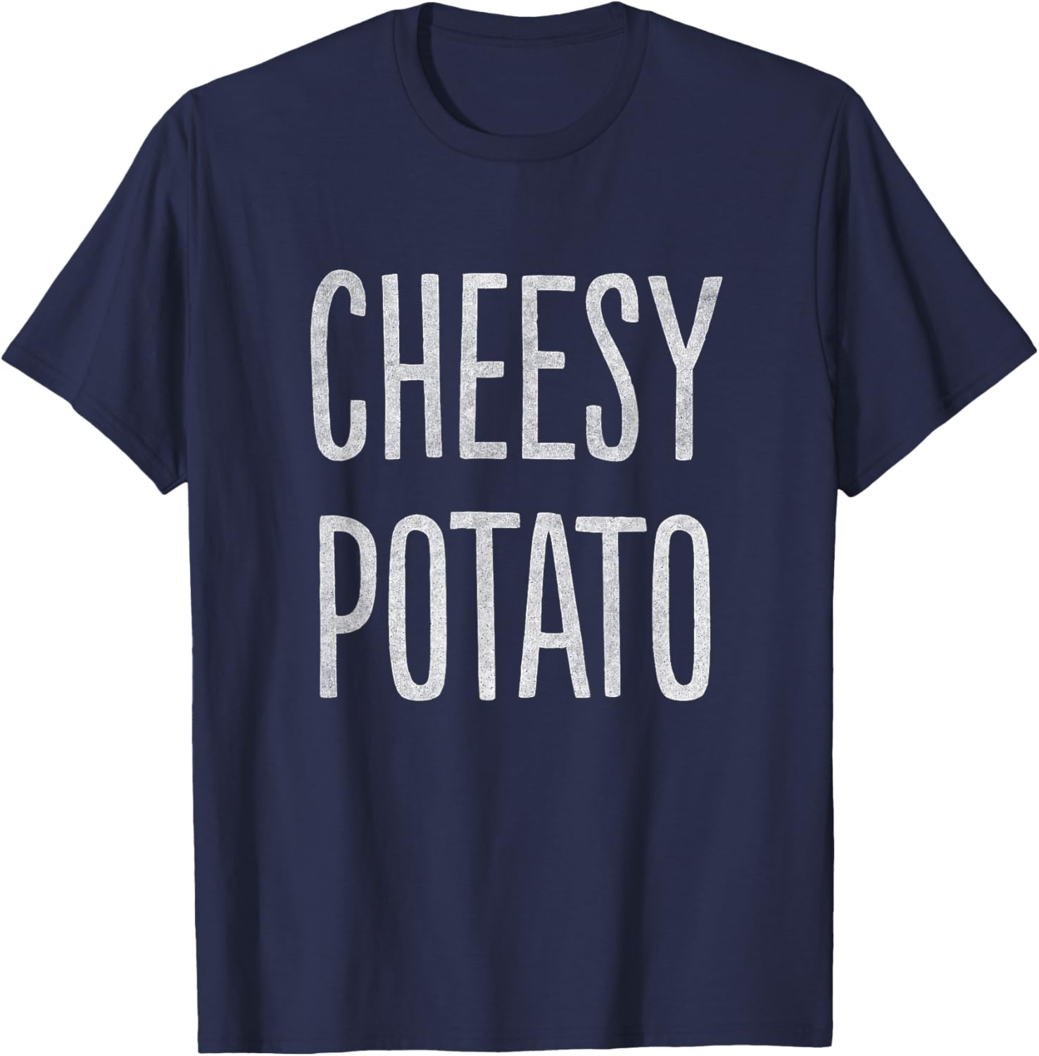 Cheesy Potato T-Shirt - T-Shirt | Navy