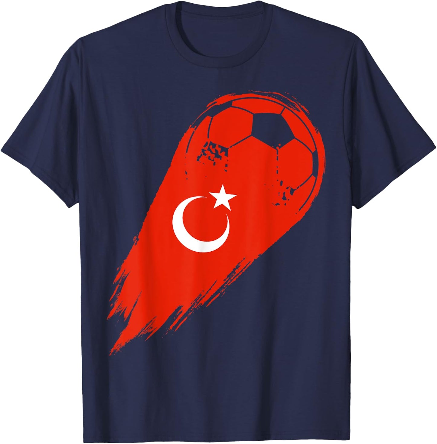 Türkiye Soccer Player of Pride Turkey T-Shirt - T-Shirt | Navy