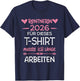 Rentnerin 2026 Rente Für Dieses Musste Ich Lange Arbeiten T-Shirt - T-Shirt | Navy