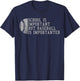 School Is Important But Baseball Is Importanter Baseball T-Shirt - T-Shirt | Navy