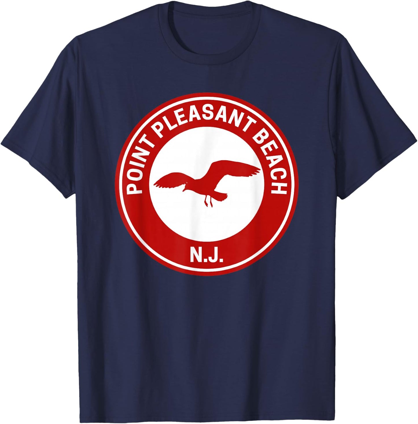 Point Pleasant Beach NJ T-Shirt - T-Shirt | Navy