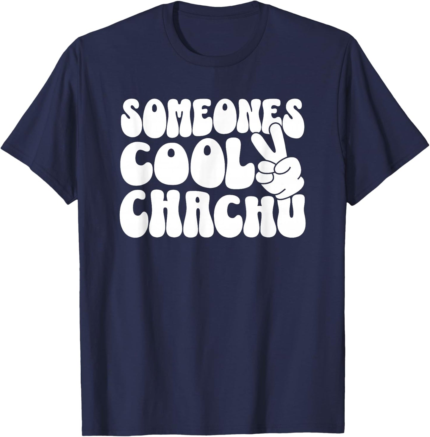Someones Cool Chachu Indian Uncle T-Shirt - T-Shirt | Navy