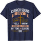 Church Sound Engineer Audio System Music Christian T-Shirt - T-Shirt | Navy