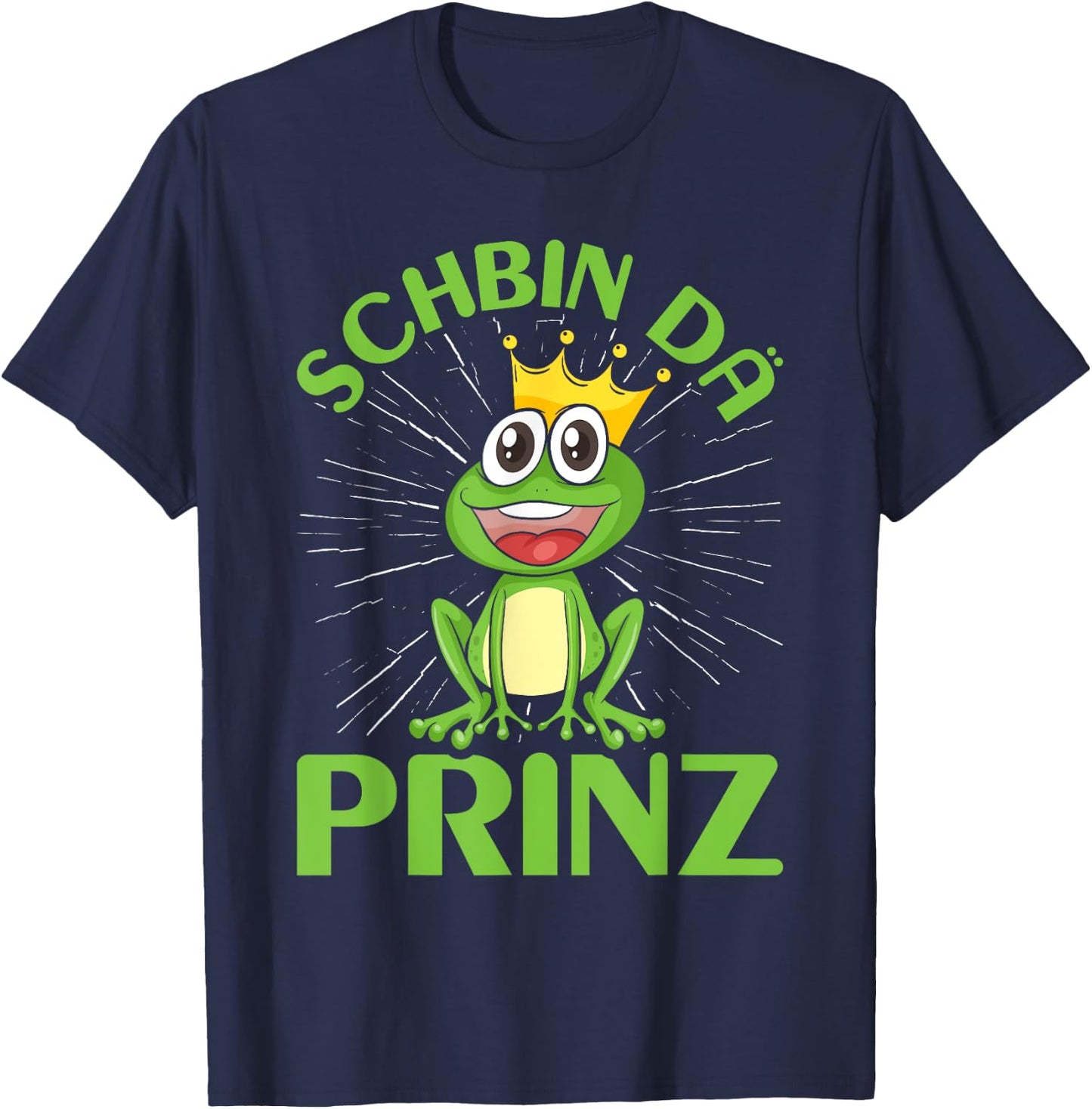 Carnival Costume Party Schbin Da Prince Funny Cologne , black T-Shirt - T-Shirt | Navy