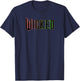 Wicked Pink and Green Logo T-Shirt - T-Shirt | Navy
