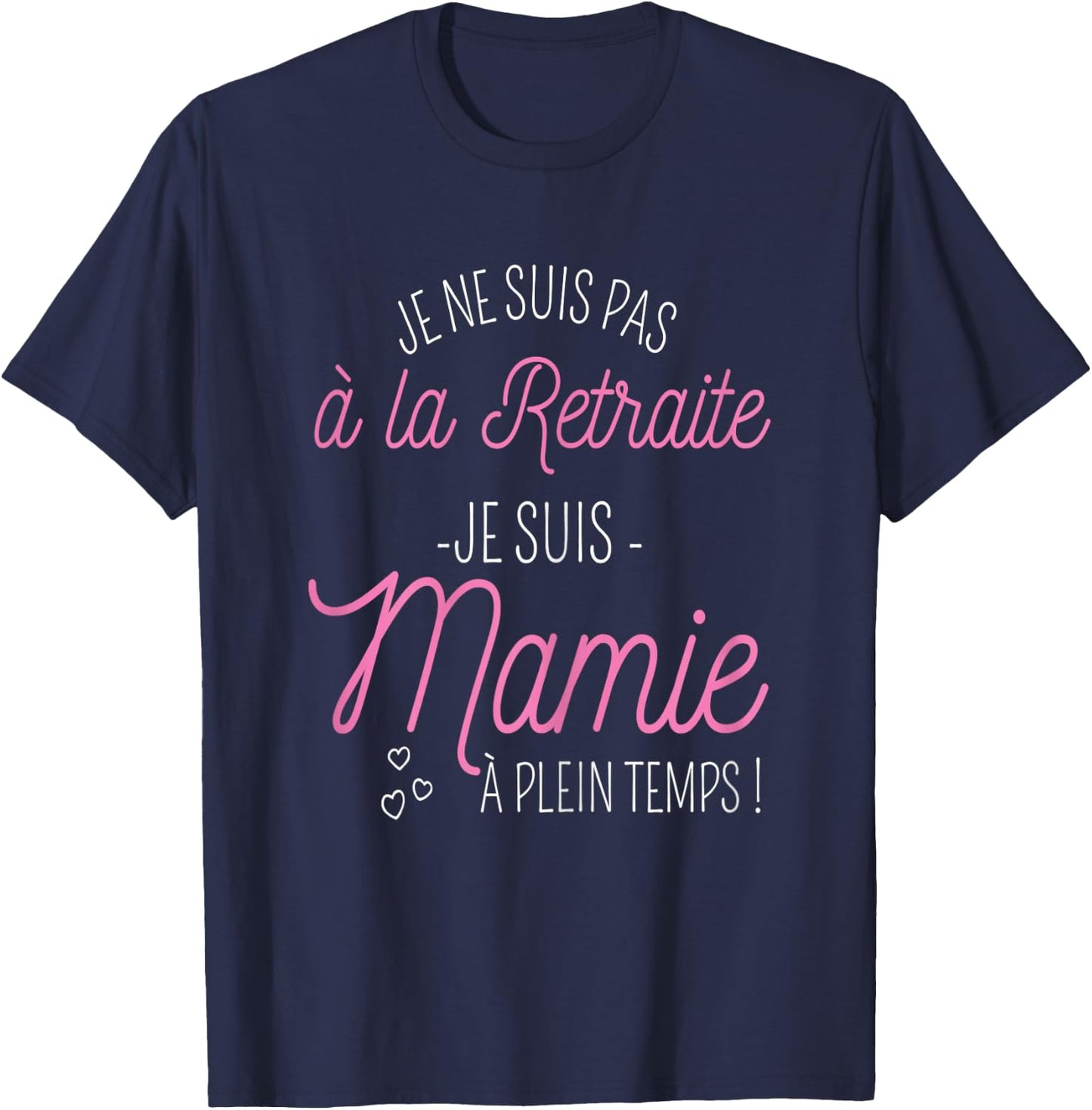 Granny Retired Funny Retirement Gift Grandma Pensioner T-Shirt - T-Shirt | Navy