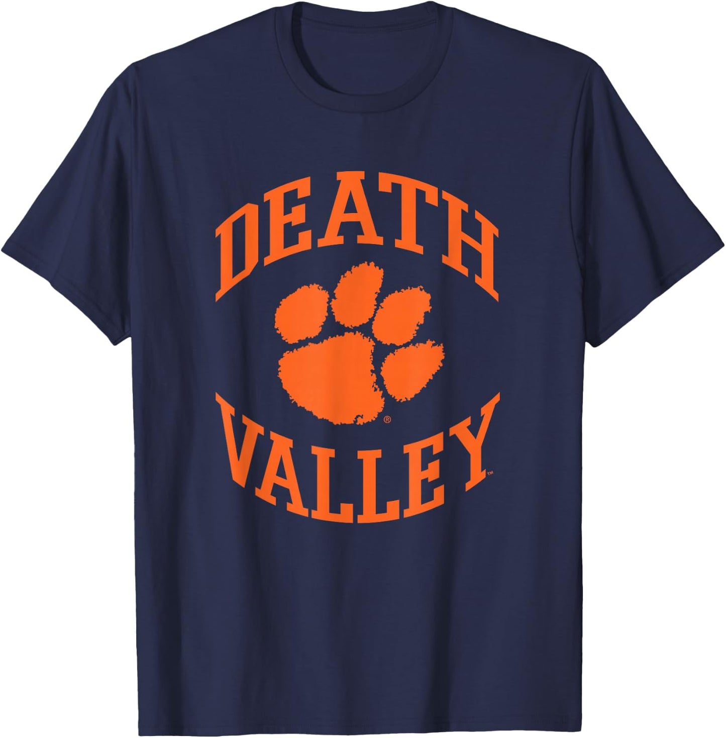 Clemson Tigers Death Valley Officially Licensed T-Shirt - T-Shirt | Navy