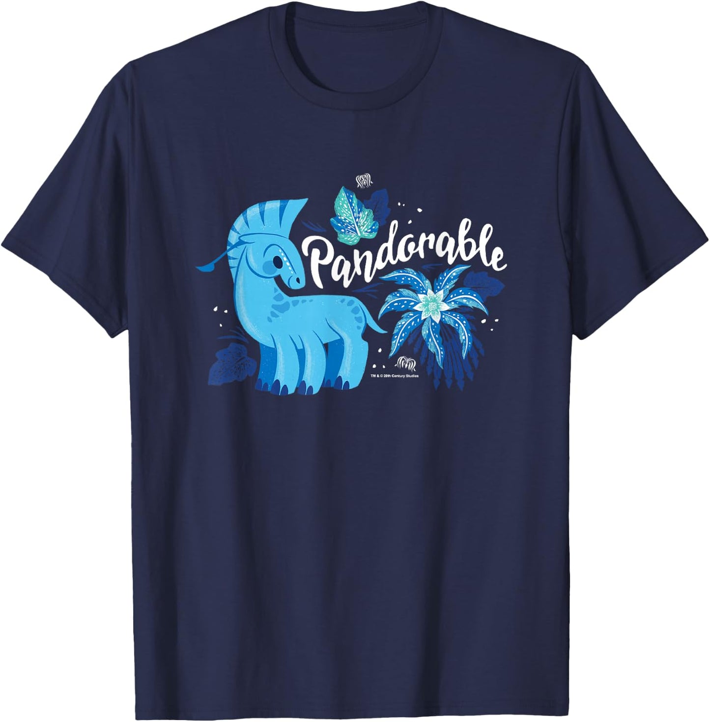 Avatar Pandorable Awesome Direhorse Big Chest Logo T-Shirt - T-Shirt | Navy