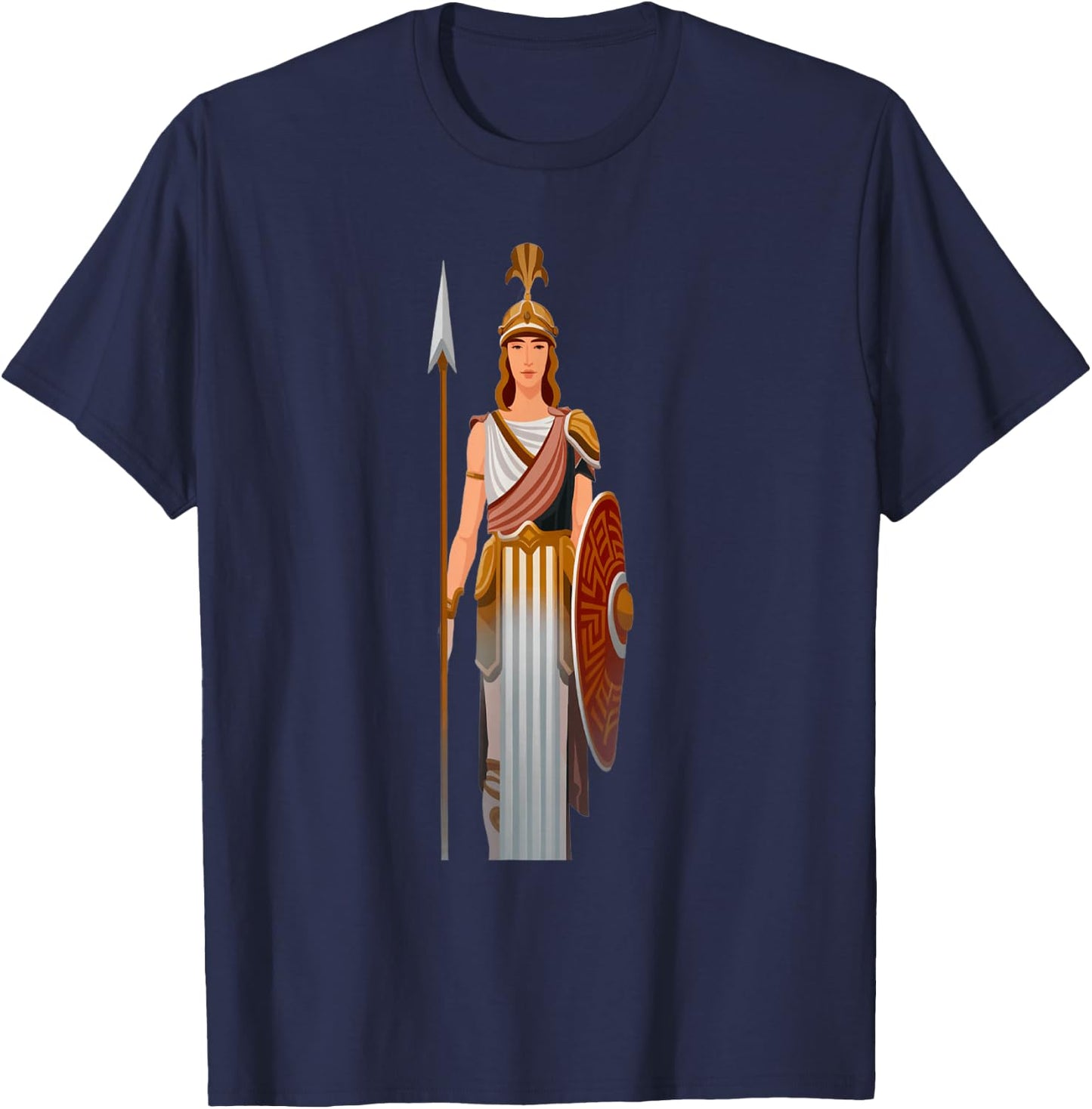 Athéna , Black, S T-Shirt - T-Shirt | Navy