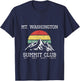 Climbed Mount Washington Summit Club Hike USA Sun Hiking T-Shirt - T-Shirt | Navy