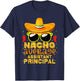 Nacho Average Assistant Principal Cinco De Mayo Teacher T-Shirt - T-Shirt | Navy