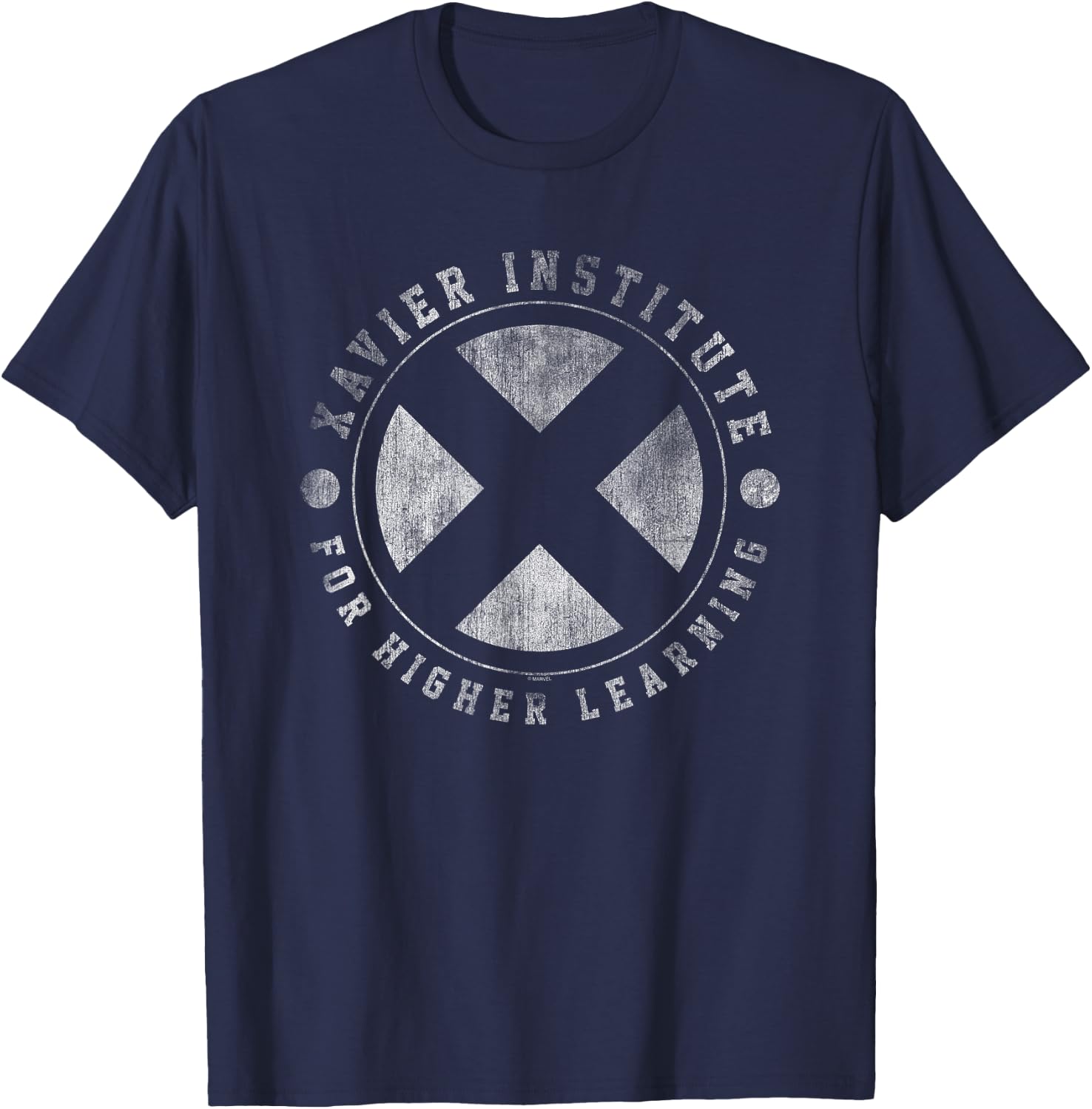 XMen Institute for Higher Learning Circle , black T-Shirt - T-Shirt | Navy