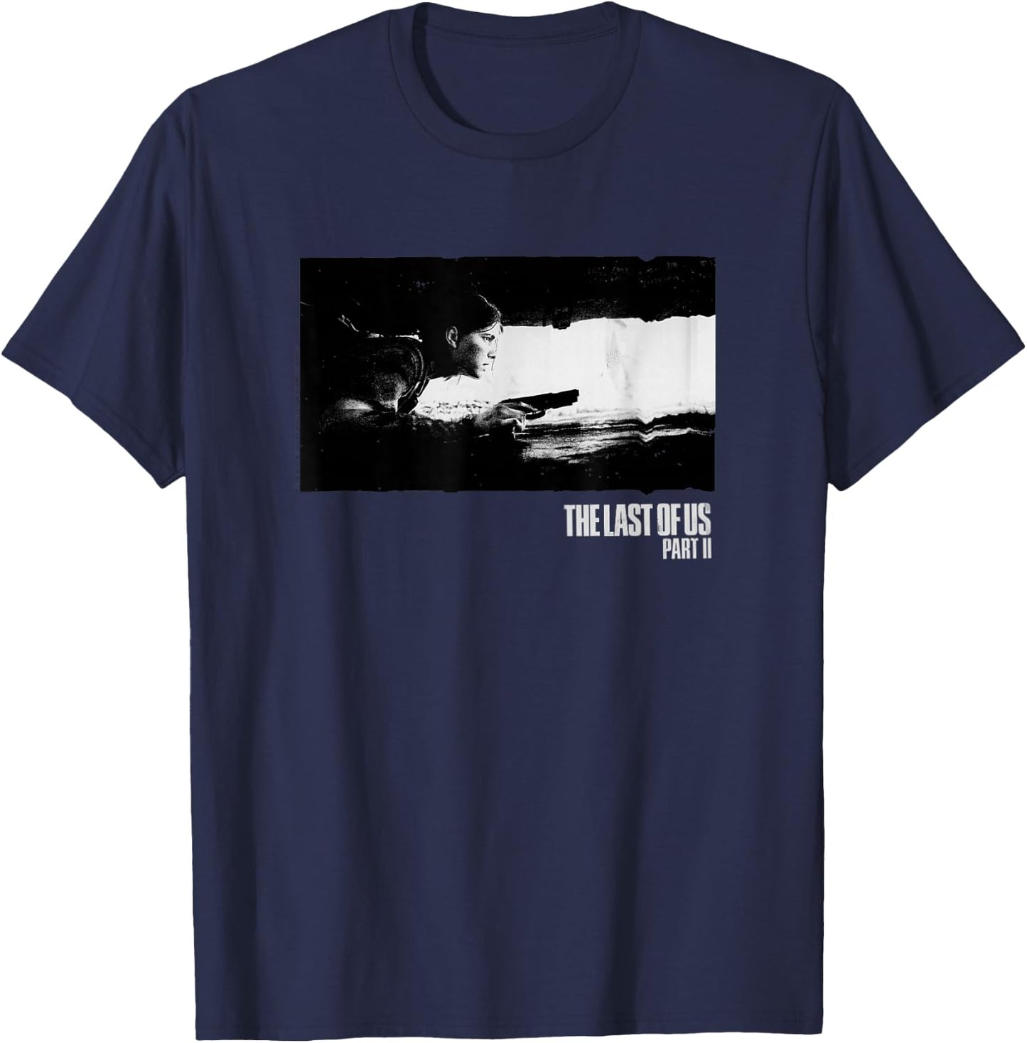 The Last of Us Ellie Crawling T-Shirt - T-Shirt | Navy