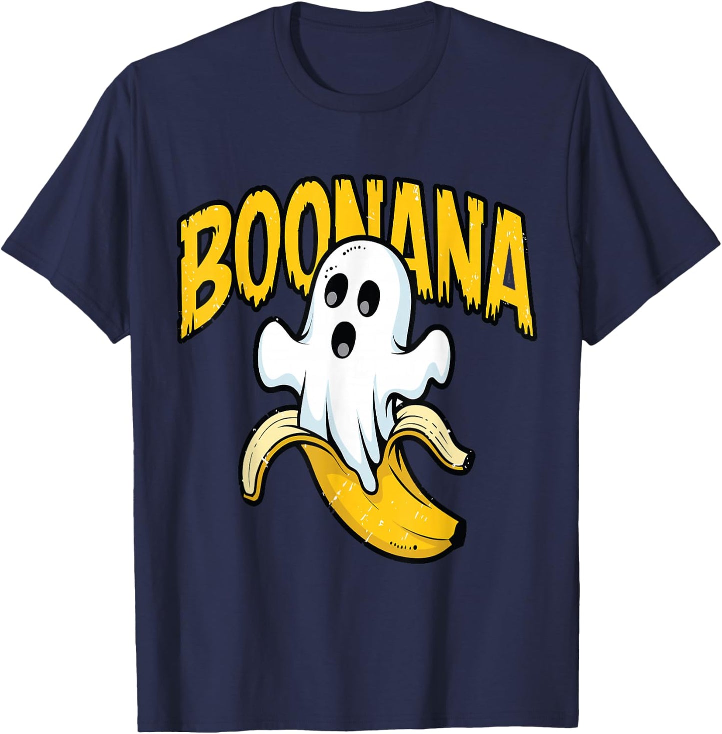 Funny Boonana Halloween Shirt Kids Teens Adults T-Shirt - T-Shirt | Navy